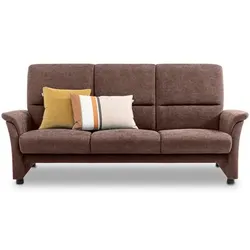 Segmüller Werkstätten Sofa 3-Sitzer Osaka02 Stoff Chocolate