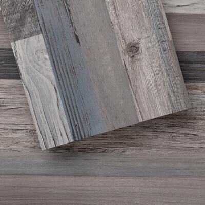 Lucida Surfaces Lucida BaseCore Peel and Stick Vinyl Floor Tiles Wood Look Planks