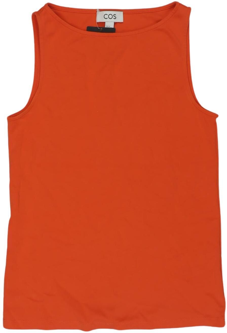 COS Damen Top, Orange, Gr. XS, Baumwolle - Second Hand