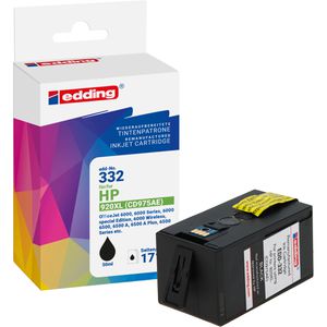 Edding kompatibel für HP 920XL, 1715 Seiten, schwarz  Tinte EDD-332