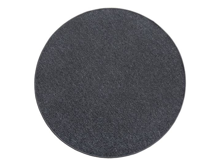 Kurzflorteppich Grotone II Grau/Anthrazit Ø 133cm Webstoff