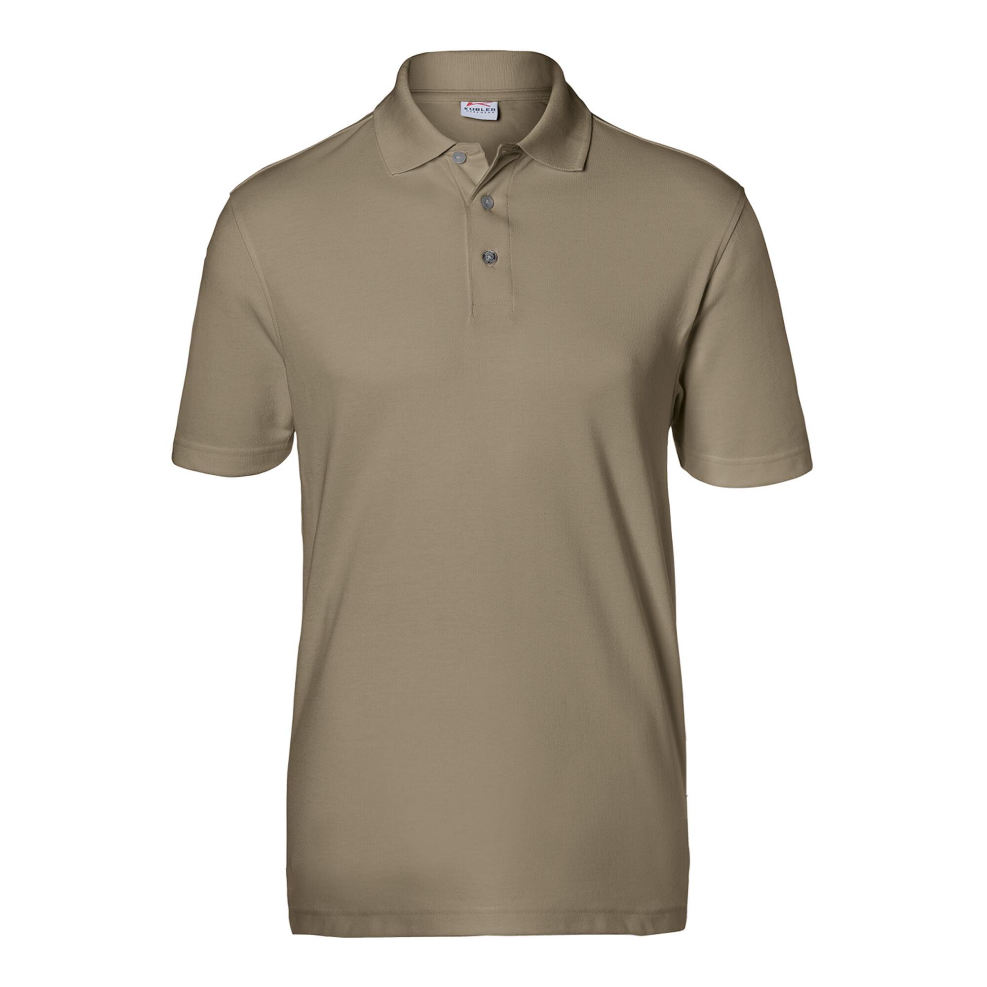 Kübler Polo SHIRTS sandbraun Form 5126 Größe M ; Kübler Workwear (5126 6239-25-M)