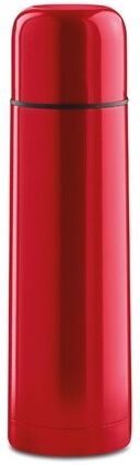 Bouteille publicitaire isotherme 500 ml acier inoxydable rouge