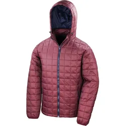 Result Herren Blizzard Steppjacke mit Kapuze Winter-Jacke R401X