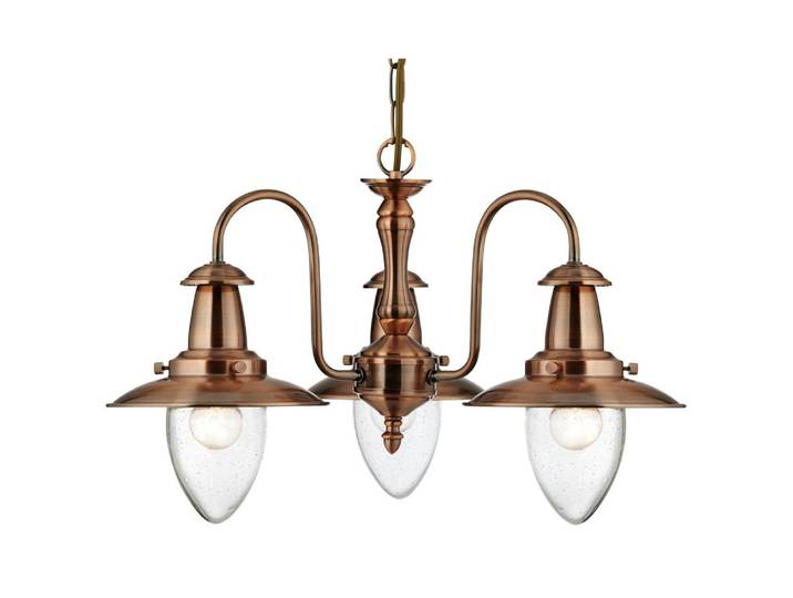 Hanglamp Fisherman 3-lichts Searchlight - 5333-3CU