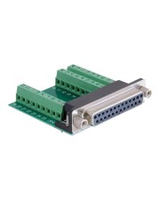 Delock Serieller Adapter DB-25 W bis 9-poliger Anschlussblock W D-SUB 25pol. 25-polig (65317)