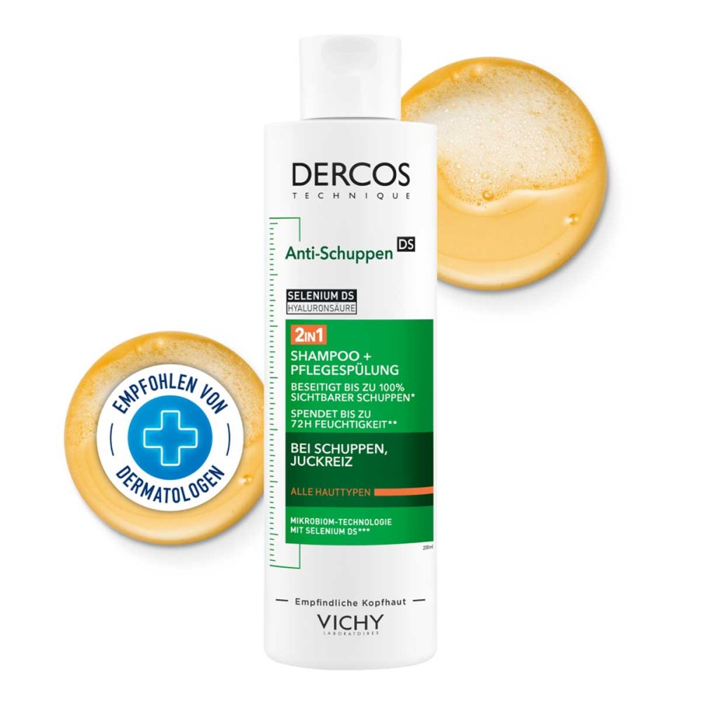 L'Oreal Deutschland GmbH Geschäftsbereich VICHY Vichy Dercos 2in1 Anti-Schuppen Shampoo + Pflegespülung 19180677