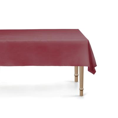 PartyDeco, Tischdecke, synthetisches Material, 137 x 183 cm, 25 Stück, dunkelrot