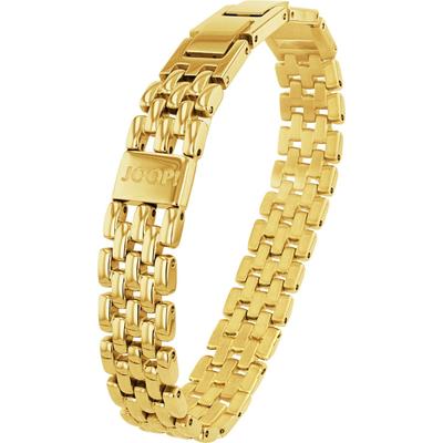 Armband JOOP "2038975", gold (gelbgoldfarben), Armbänder, Damen, 20cm, Edelstahl, Armband