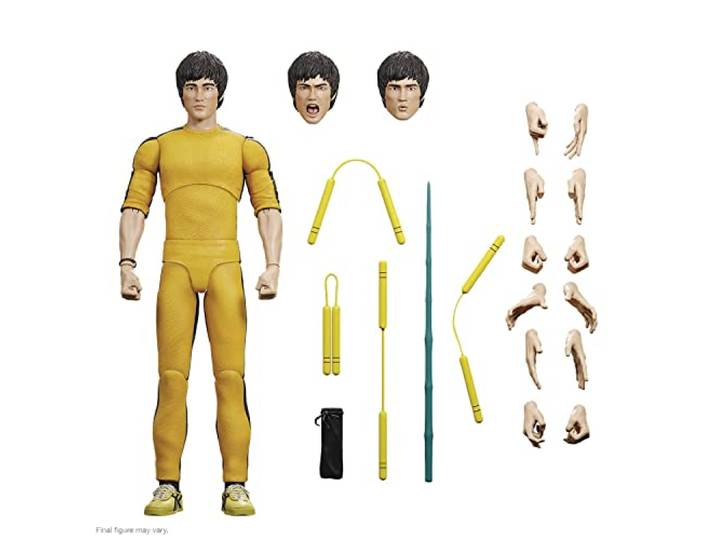 SUPER7 Bruce Lee Figuur Ultimates Bruce The Challenger 18 cm