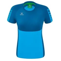 Erima Six Wings T-Shirt Damen - curacao/mykonos - 34