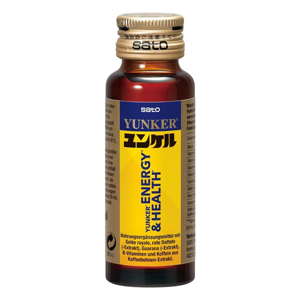 Sato Pharmaceutical Co. Ltd. Yunker Energy & Health Tonikum 16146243