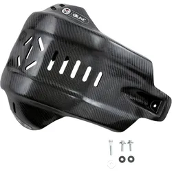 Moose Racing Honda CRF250R, Carbon-Motorschutzplatte - Schwarz