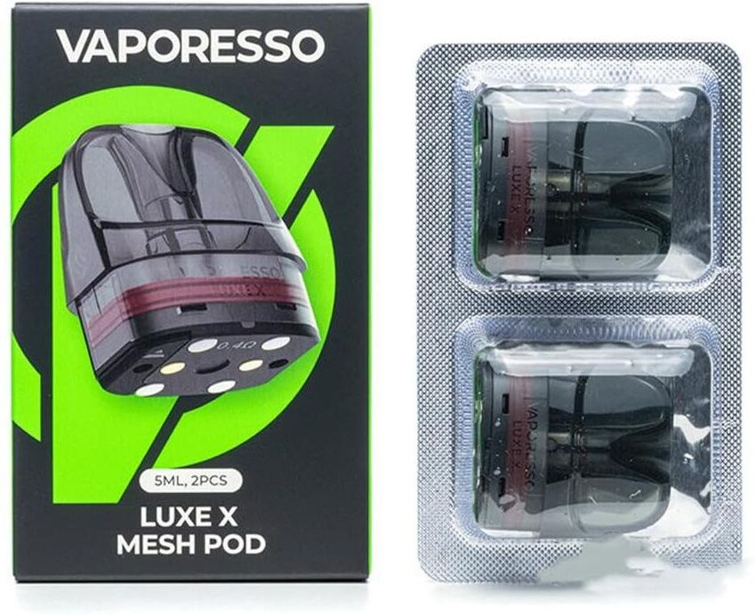 Vaporesso Luxe X - X2 Pod Cartucce Ricambio 5ml - 2 Pezzi