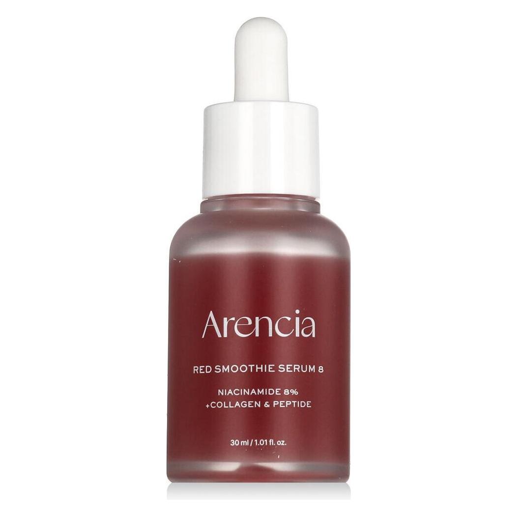 Arencia Red Collagen + Peptide Smoothie Serum with 8% Niacinamide and Vitamin C (30 ml) (8809562191735)