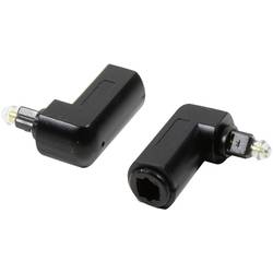 LogiLink CA1017 Adapter Toslink Audio Adapter [1x Toslink-Stecker (ODT) - 1x Toslink-Buchse (ODT)] Schwarz