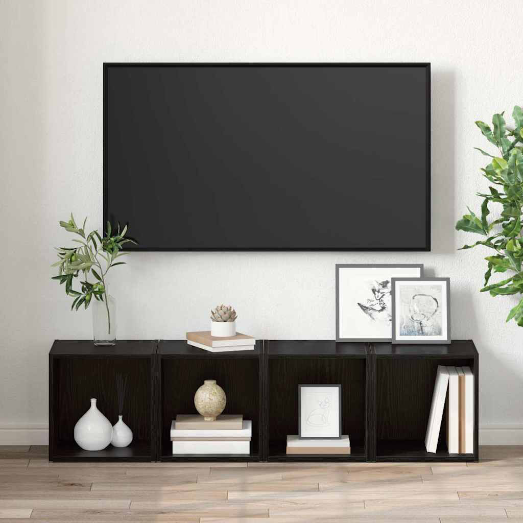 Metro TV Cabinet Black 43"