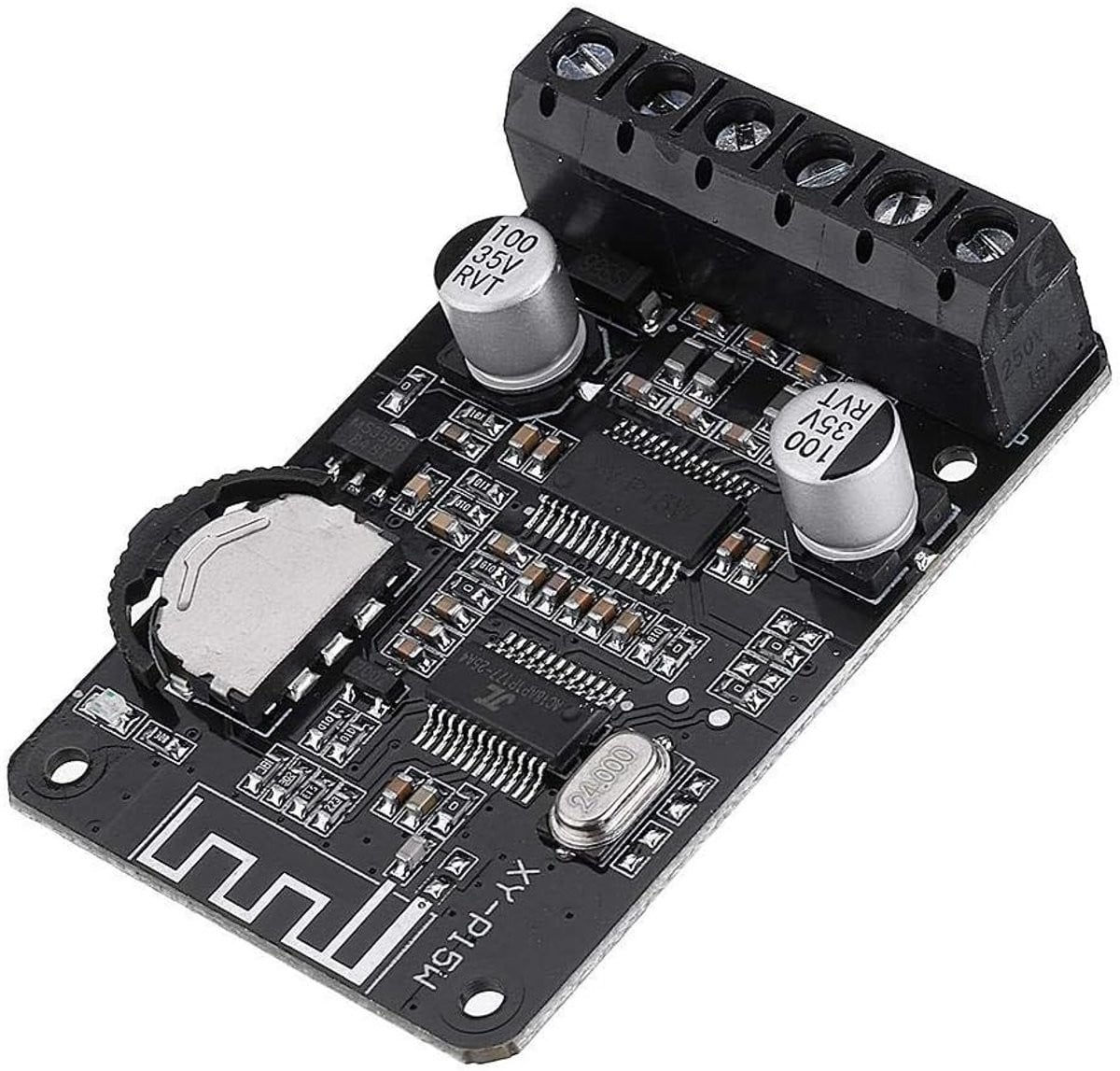 Krachtige Stereo Bluetooth Versterker Module voor 12V/24V Digitale Audioverbetering (10W/15W/20W)