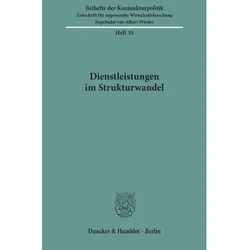 Dienstleistungen im Strukturwandel., Fachbücher von Herbert Wilkens
