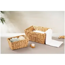 ECHTWERK Aufbewahrungskorb aus Wasserhyazinthe, 3er Set