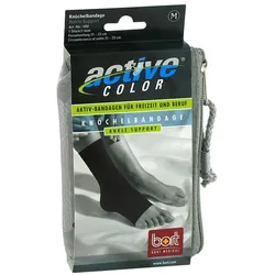 Bort ActiveColor Knöchelbandage M schwarz