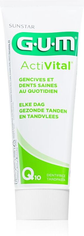 G.U.M Activital Q10 dentifrice protection complète et haleine fraîche 75 ml