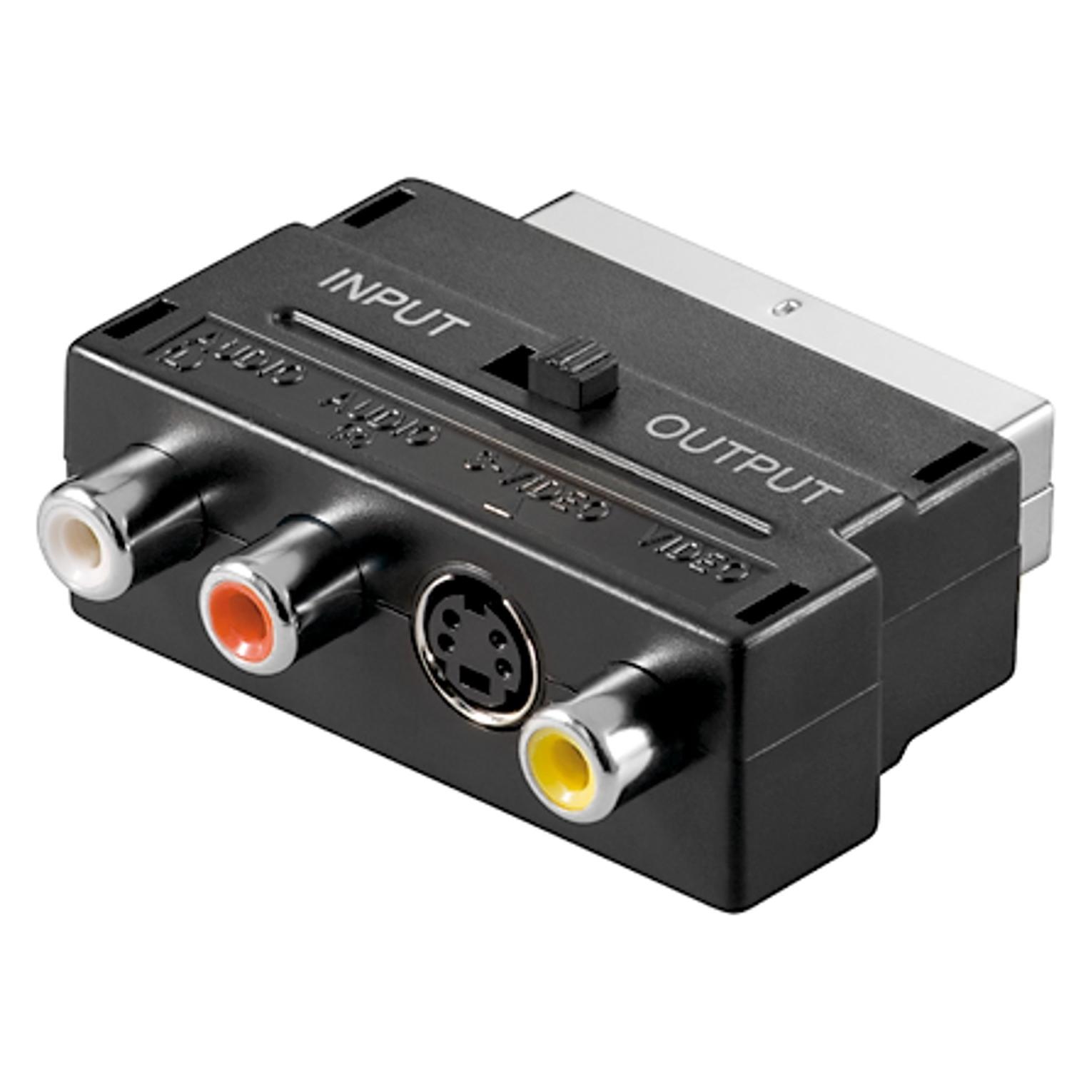 Goobay S Video Adapter (Audio Switch) (50123)