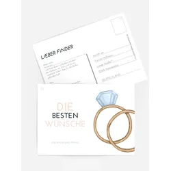 Einladung zur Hochzeit selbst gestalten mit Spruch und Fotos im Onlinedesigner bei Meine-Kartenmanufaktur.de
