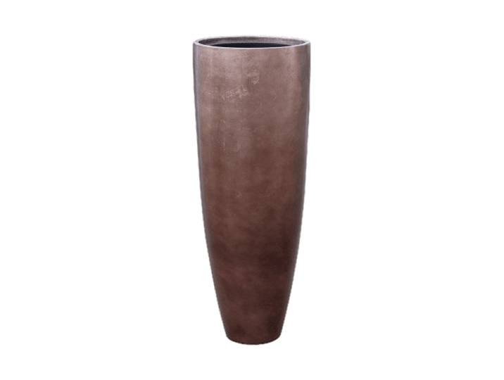 Hoher Blumentopf „Metallic Partner“, verschiedene Grössen Coffee Matt Baq Design