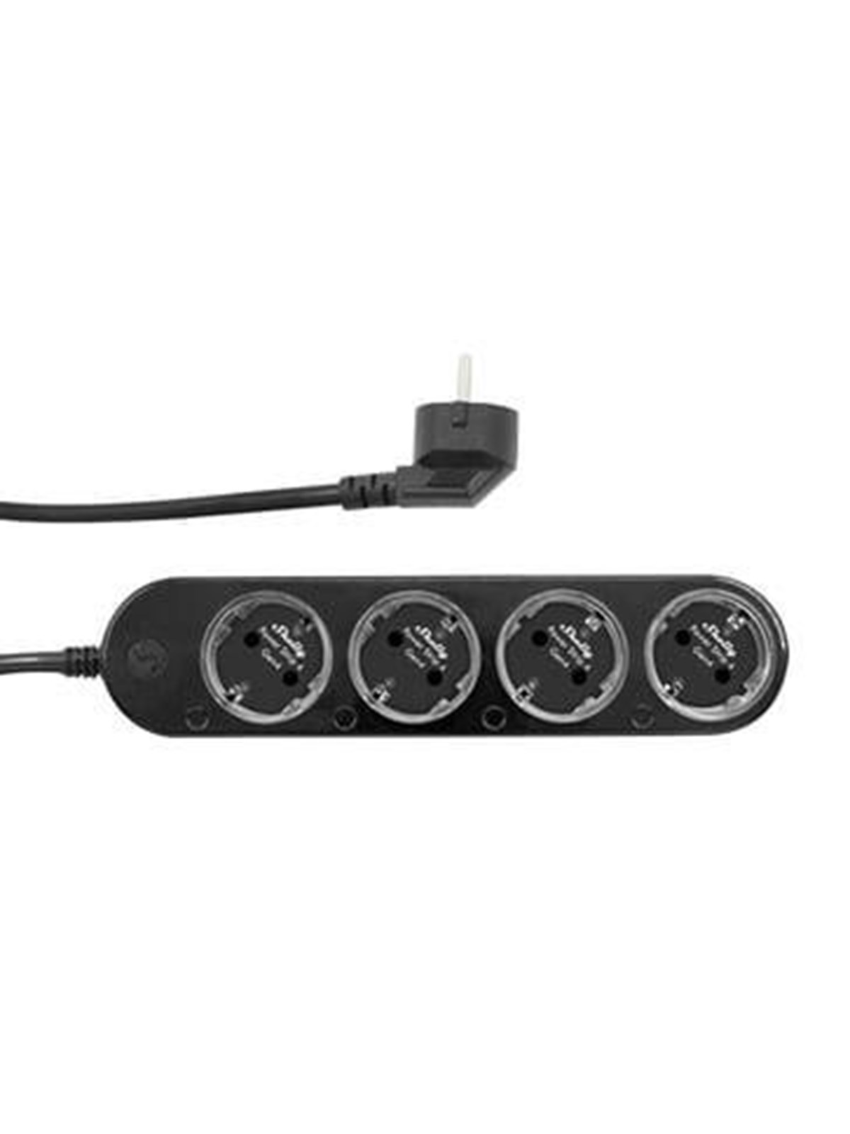 Shelly Power Strip Gen4 Black - WLAN und Zigbee-Steckdosenleiste