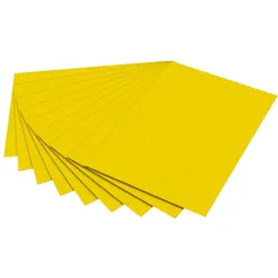 folia Fotokarton DIN A4 300 g/m2 bananengelb