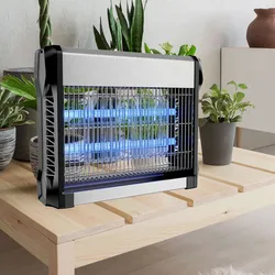 UV Insekten Falle elektrisch Büro Mücken Killer Fliegen Vernichter Garten Moskito Lampe Reichweite 50 m2 V-Tac 11179