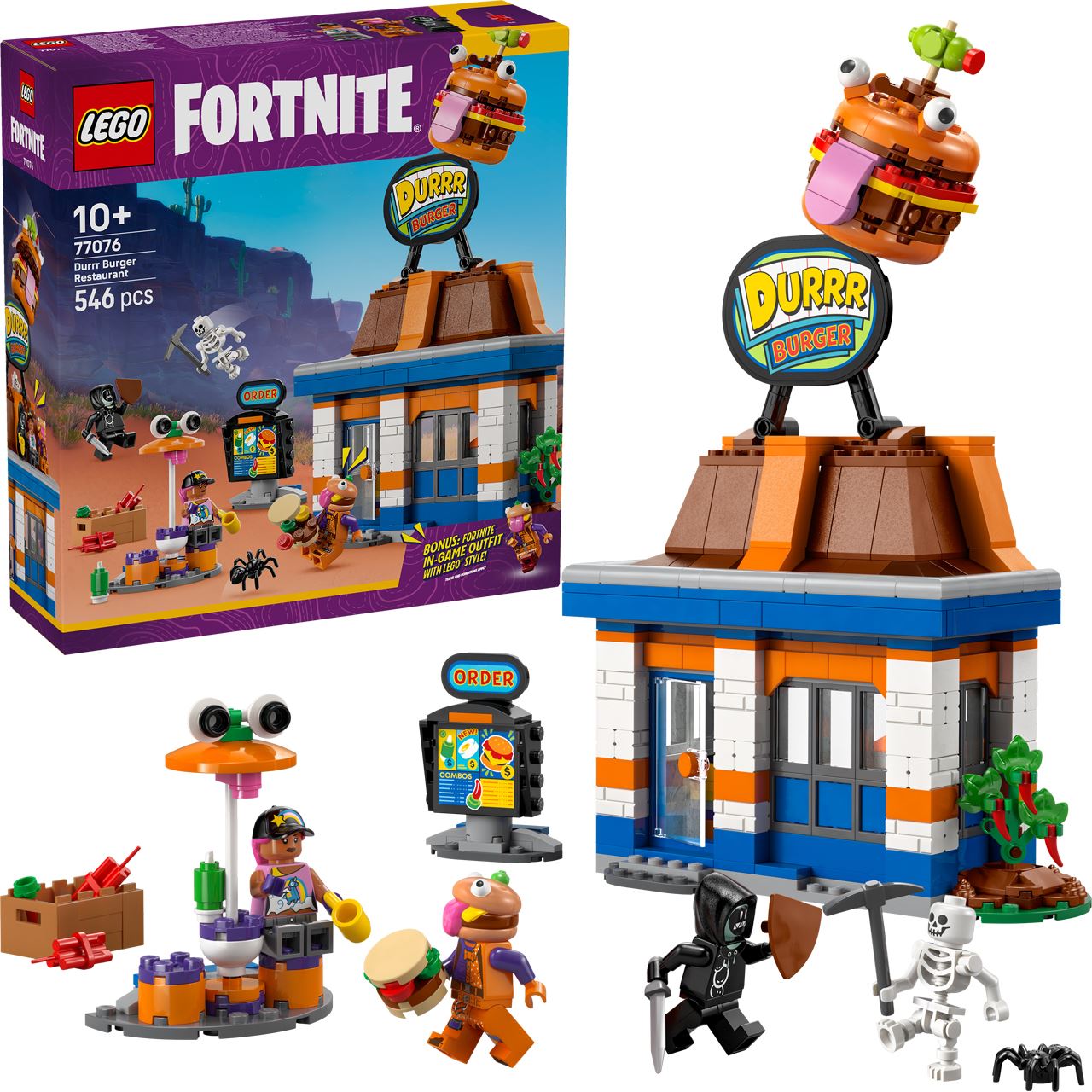 LEGO Fortnite Durrr Burger Restaurant