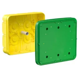 Kaiser Abzweigkasten 1297-02 250x220mm für Ortbeton gelb