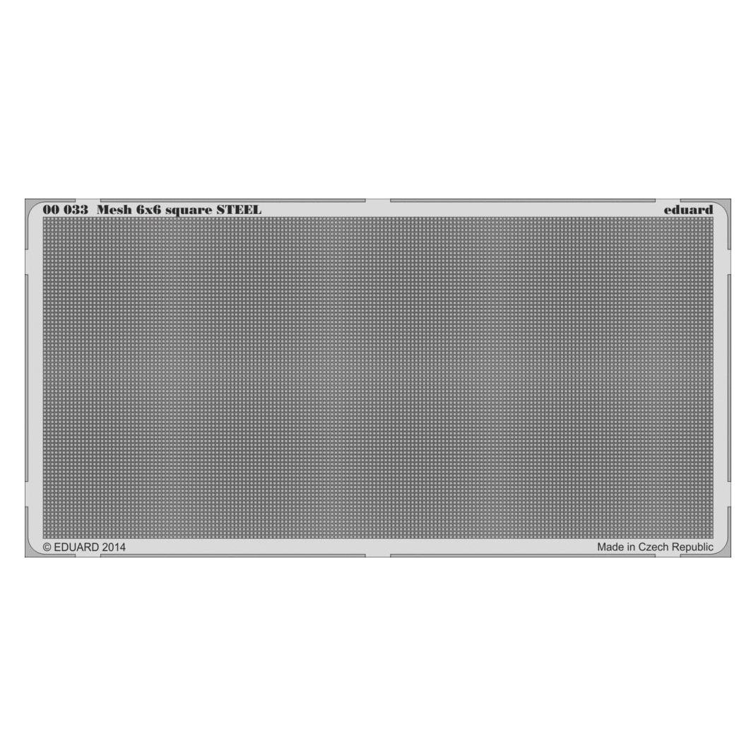 Eduard Mesh 6x6 square STEEL (00033)