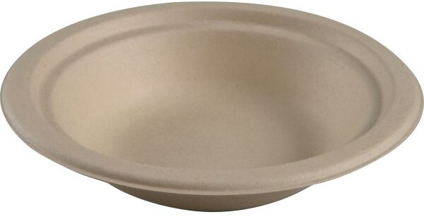 No-Name Engangsskål, Bagasse, 400 Ml, 50 Stk.