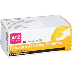 Folsäure AbZ 5 mg