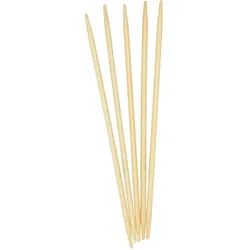 buttinette Strumpfstricknadeln, Bambus, 24 cm