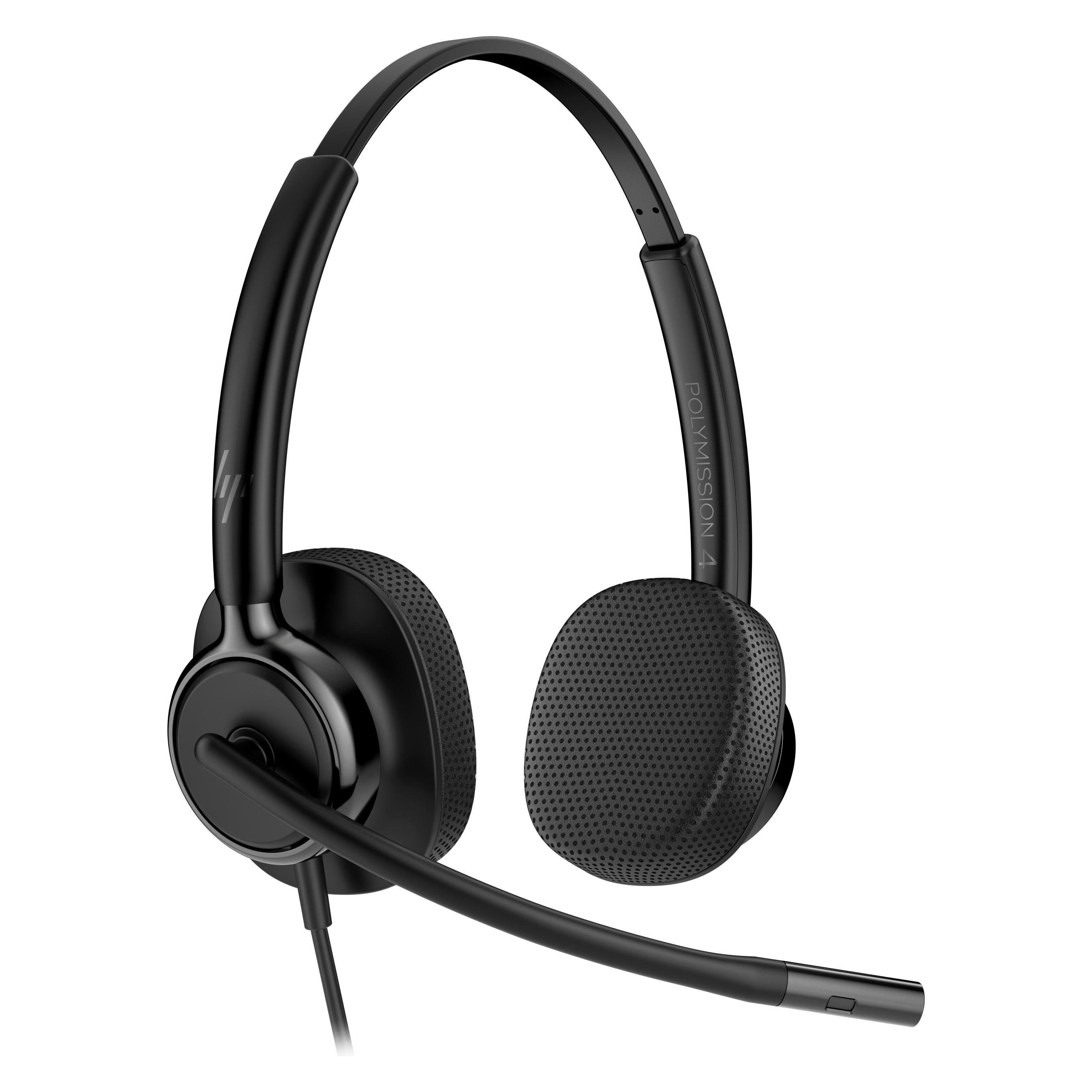 HP Poly Mission 4xx (Kabelgebunden, USB-A, USB-C, Google Meet, Microsoft Teams, Zoom) (C01B6A6#AC3)