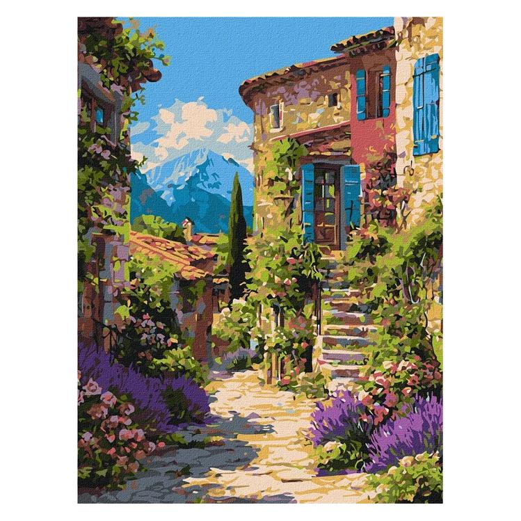 Ideyka Malen nach Zahlen Stille aus Stein 30 x 40 cm (KHO6440)