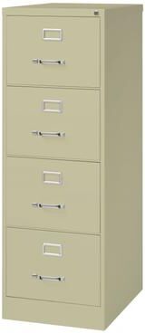 Hirsh 25-inch Deep 4-drawer Legal-size Commercial Vertical File Cabinet
