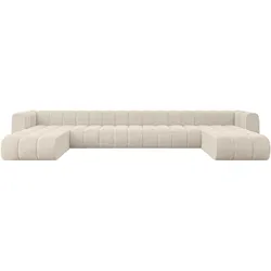 WOHNLANDSCHAFT modulares Sofa Joren-U3 - 501x177x70 cm Beige