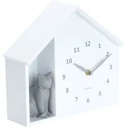 KARLSSON Wanduhr SITTING CAT - B/H/T ca. 26.00x29.00x10.30