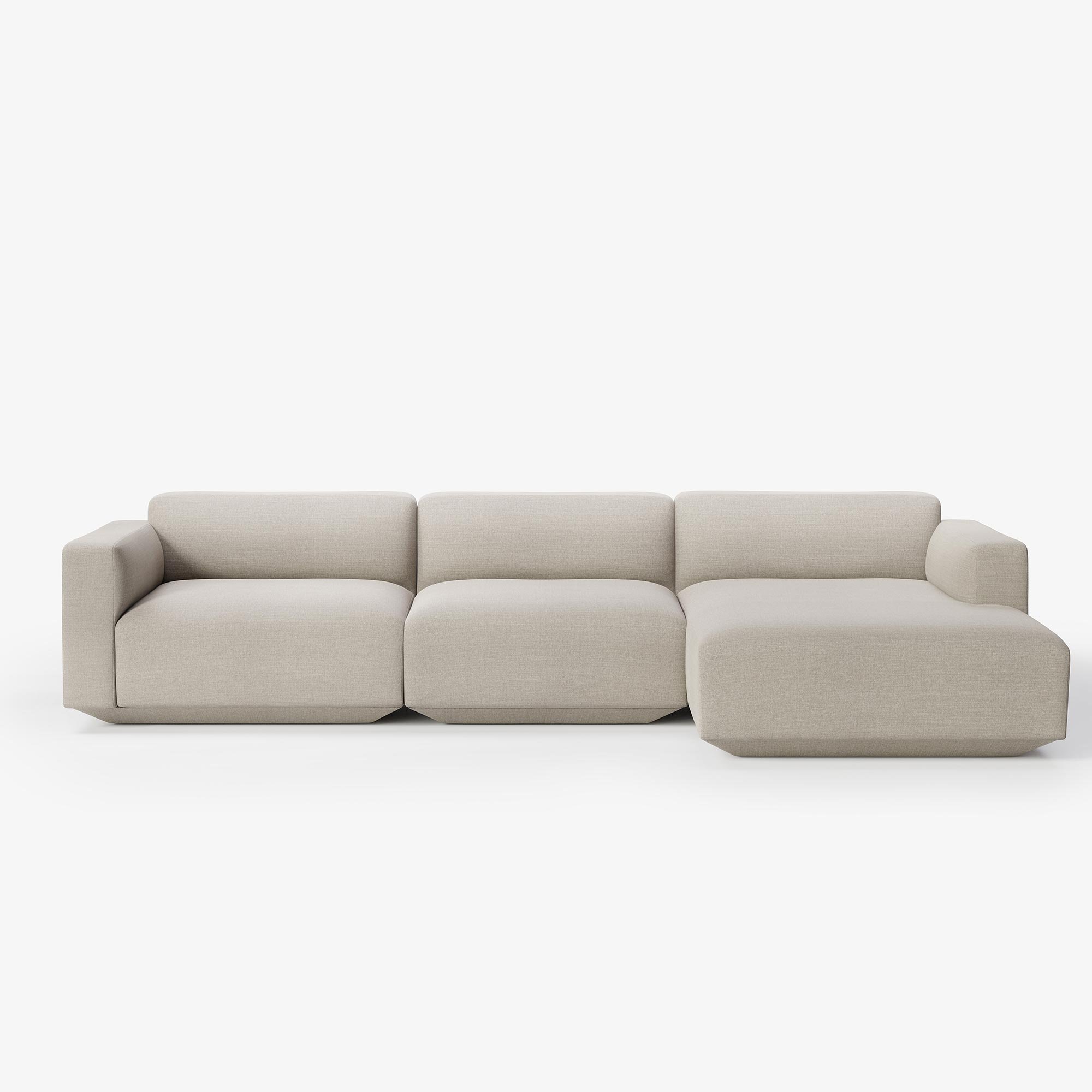 andtradition &tradition Develius 3-Sitzer Eck-Sofa Chaiselongue rechts (Hot Madison Reboot 09... Hot Madison Reboot 094 (JAB) 134511A235A018A397