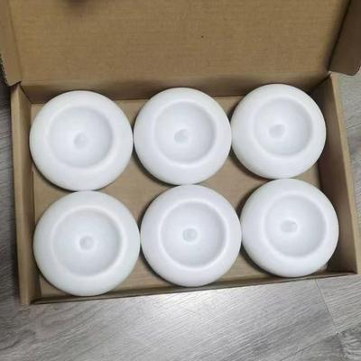 Inspired Living Waterproof Floating LED Candles With Realistic Flickering Flameless Tealights 6pcs