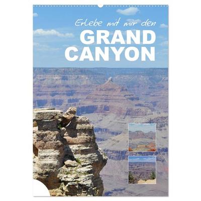 Erlebe mit mir den Grand Canyon (Wandkalender 2026 DIN A2 hoch), CALVENDO Monatskalender