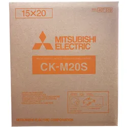 MITSUBISHI Papier CK M20S 10x15cm (750 Blatt)/15x20cm (375 Blatt)
