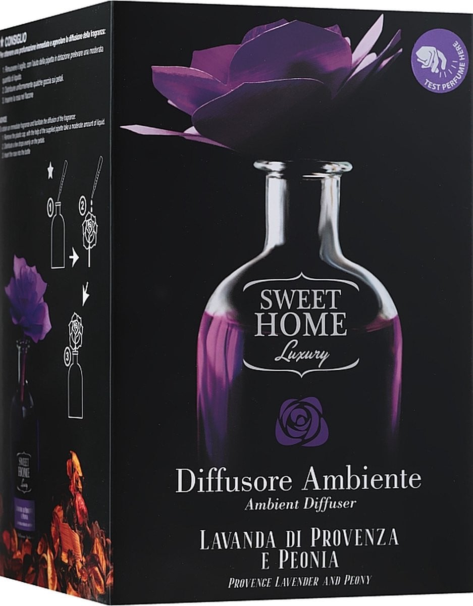 Sweet Home Collection geurverspreider Lavendel en pioenroos 250ml