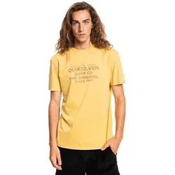 Quiksilver T-Shirt Feeding Line gelb - S - S