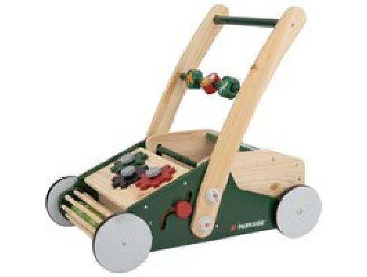 PLAYTIVE Trotteur, avec bac en bois amovible.